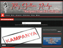 Tablet Screenshot of kilissultanradyo.com